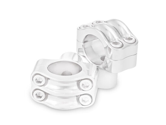 1-1/2in. Tall Reaper Risers - Chrome. Fits 1-1/4in. Handlebar