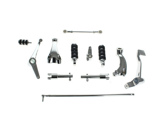 Forward Controls - Chrome. Fits Sportster 2014-2021