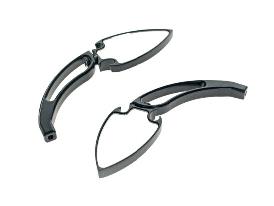 Spade Mirrors - Black