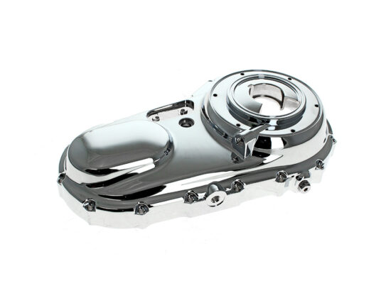 Outer Primary Cover - Chrome. Fits Sportster 2006-2021