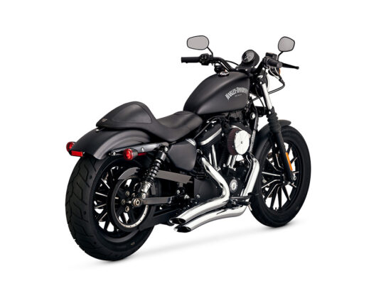 Big Radius Exhaust - Chrome. Fits Sportster 2014-2021