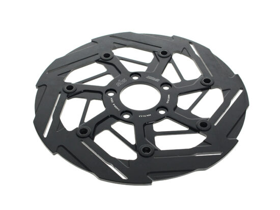 11.8in. Right Hand Front 7-Spoke Disc Rotor - Black Band & Black Carrier.