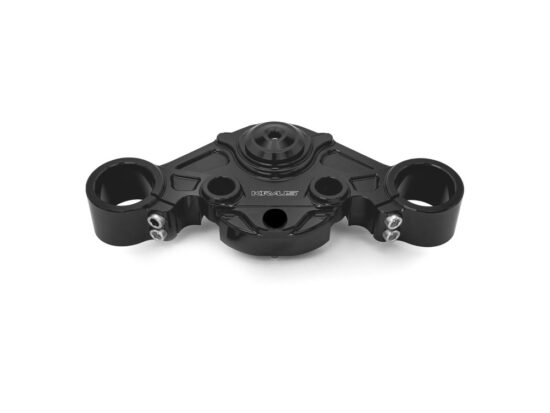 Wolf One Billet Bagger Top Clamp - Black. Fits Road Glide 2015-2023