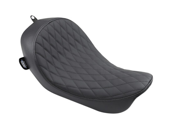 Solo Seat with Black Diamond Lattice Stitch. Fits Dyna 2006-2017
