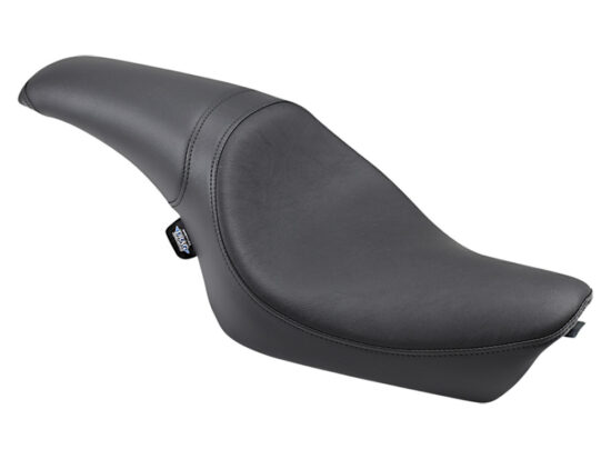 Predator Dual Seat - Smooth Black. Fits Sportster 2004-2021