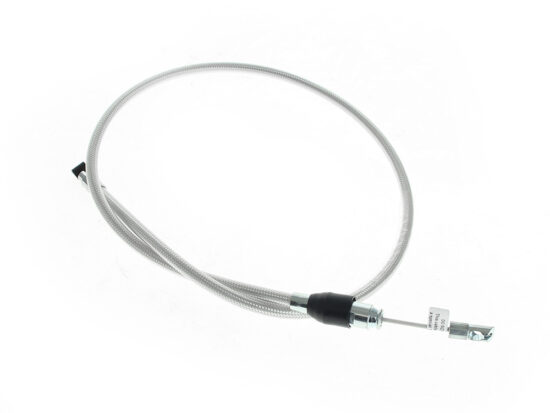 40in. Quick Connect Upper Clutch Cable - Sterling Chromite. Fits Touring 2024up & Softail 2025up