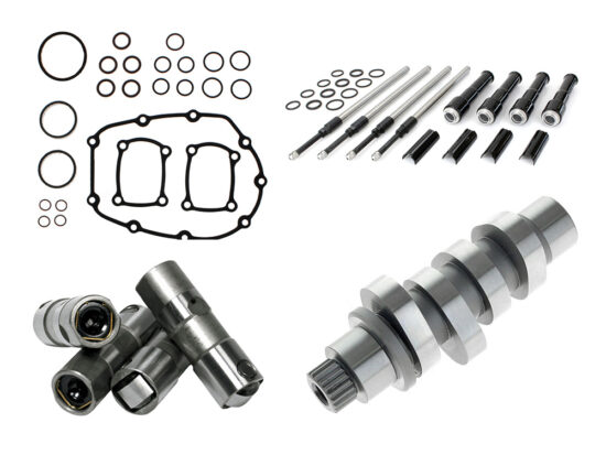 TTS185 Performance Cam Kit - Black Pushrods. Fits Gen 2 Milwaukee-Eight 2024up. Street Glide, Road Glide & CVO Road Glide ST 2024up, Touring 2025up & Softail 2025up