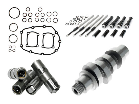 Red Shift/Fuel Moto Z-Factor 534 Performance Cam Kit - Black Pushrods. Fits Gen 2 Milwaukee-Eight 2024up. Street Glide, Road Glide & CVO Road Glide ST 2024up, Touring 2025up & Softail 2025up