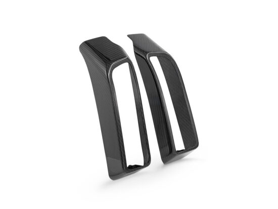 Carbon Rear Light Pods - Gloss Finish. Fits CVO Touring 2023up, Street Glide & Road Glide 2024up, Touring 2025up