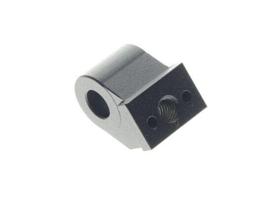 Headlight Mount Block for Custom Dynamics Headlight Housing - Black. Fits Softail Standard, Street Bob & Low Rider 2018up