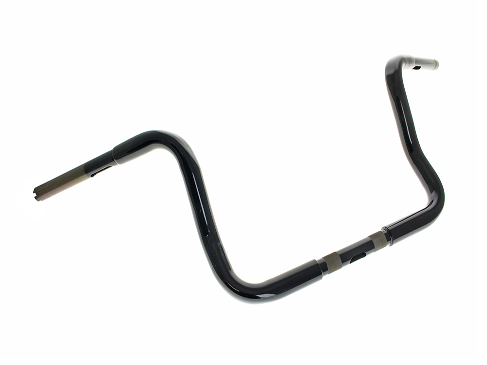 Taverner Motorsports - H/Bar; FLH Ape 10"x1.25" Gloss Blk - LA-7321-10BLK