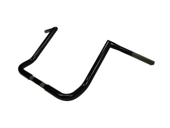 16in. x 1-1/4in. Twin Peaks Handlebar - Gloss Black. Fits Ultra Models 1996-2024 and Street Glide 1996-2023