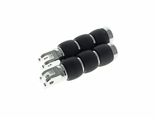 Taverner Motorsports - Footpegs; Air Cushion Chr - AVG-FP-FR-AIR-90-CH