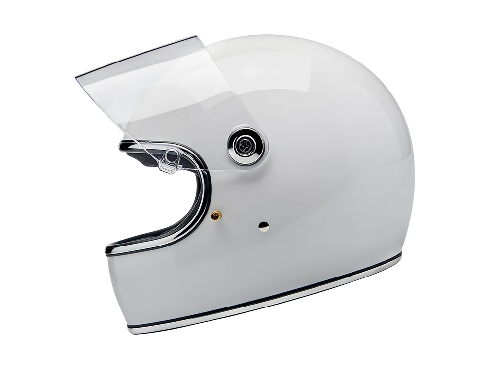 Gringo S Helmet - Gloss White. Size XX-Large with ECE R22.06 Compliance - Biltwell Helmets