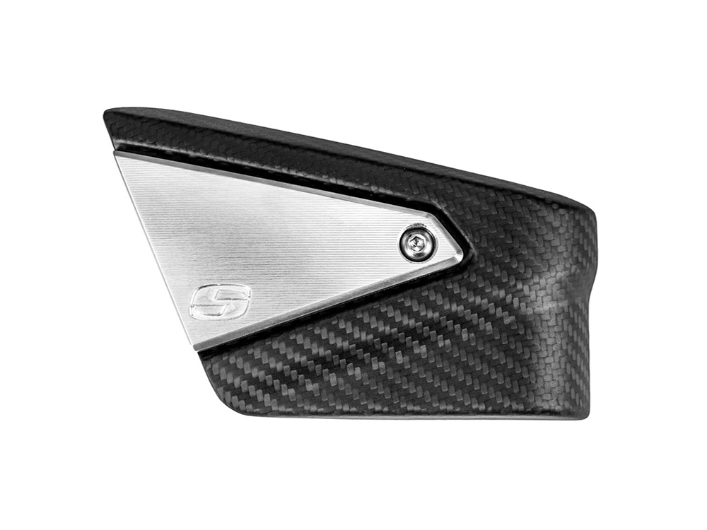 Carbon Coil Cover - Matte Finish. Fits Softail 2018up & CVO Touring 2023up, Street Glide & Road Glide 2024up, Touring 2025up - Saddlemen Seats